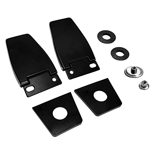 Heckscheibenscharnier-Set Heckklappen-Glasscharnier-Set rechts & links | Ersatz für 1987-1995, 1997-2006 Jeep Wrangler | Ersatz für OE#: 926-119, 5013722AA, 5013723AA von ATRACYPART