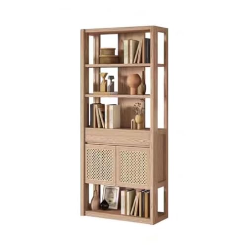 ATREDESES Bücherregal Einfaches Massivholz-Eschenholz-Eingangsschrank-Wohnzimmer-Aufbewahrungsschrank-Trennwand-Rattan-Aufbewahrungs-Bücherregal Dekoratives Aufbewahrungsregal ATREDESES Bücherregal Einfaches Massivholz-Eschenholz-Eingangsschrank-Wohnzimmer-Aufbewahrungsschrank-Trennwand-Rattan-Aufbewahrungs-Bücherregal Dekoratives Aufbewahrungsregal von ATREDESES