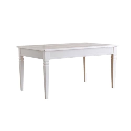 ATREDESES Esstisch Einfache Restaurant Massivholz Langen Tisch Home-Office Schreibtisch Tee Tisch Werkbank Esszimmertisch(A:135CM*80CM*76CM) von ATREDESES
