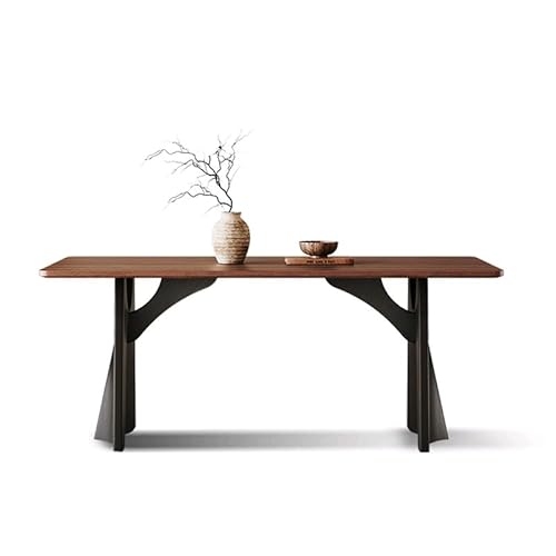ATREDESES Esstisch Holztischplatte Esstisch Rechteckig Home Einfach Modern Esszimmertisch(1.8x0.9x0.75m) von ATREDESES