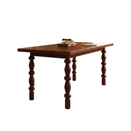 ATREDESES Esstisch Nordic Medieval Stil Esstisch Home Retro Wohnzimmer Schreibtisch Massivholz Esszimmertisch ATREDESES Esstisch Nordic Medieval Stil Esstisch Home Retro Wohnzimmer Schreibtisch Massivholz Esszimmertisch von ATREDESES