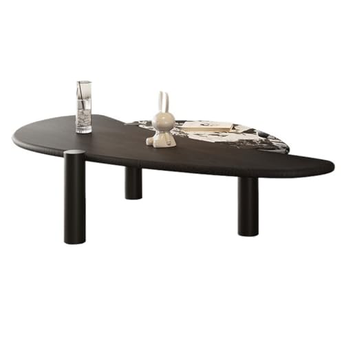 ATREDESES Kleiner Couchtisch Apartment Marmor Couchtisch Wohnzimmer Holzmaserung Set Moderne Kleine Seite Tisch Einfache Kaffee Bar Schrank Wohnzimmer-Sofa-Beistelltisch ATREDESES Kleiner Couchtisch Apartment Marmor Couchtisch Wohnzimmer Holzmaserung Set Moderne Kleine Seite Tisch Einfache Kaffee Bar Schrank Wohnzimmer-Sofa-Beistelltisch von ATREDESES