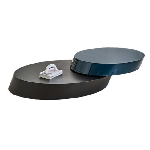 ATREDESES Kleiner Couchtisch Couchtisch Oval Drehbar Wohnzimmer Home Runder Tisch Moderner Mitteltisch Wohnzimmer-Sofa-Beistelltisch ATREDESES Kleiner Couchtisch Couchtisch Oval Drehbar Wohnzimmer Home Runder Tisch Moderner Mitteltisch Wohnzimmer-Sofa-Beistelltisch von ATREDESES