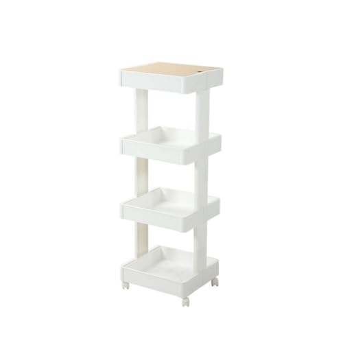 Ablageregal Küche Lagerung Rack Küche Multi-Schicht Hause Schlafzimmer Boden Lagerung Rack Wohnzimmer Küche Bad Liefert Lagerung Rack Küchenregal(B) von ATREDESES