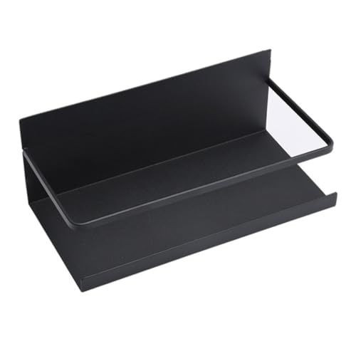 Ablageregal Küchenregal, Wandbehangregal, geeignet for die Küche zu Hause, multifunktionales Kühlschrank-Magnetabsorptionsregal Küchenregal(B) von ATREDESES