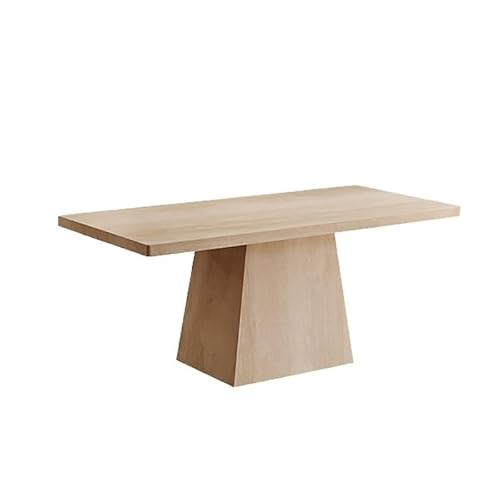Esstisch Rock Plate Esstisch Modern Einfach Rechteckig Home Kleine Wohnung Esszimmertisch(180 * 80 * 75cm) von ATREDESES