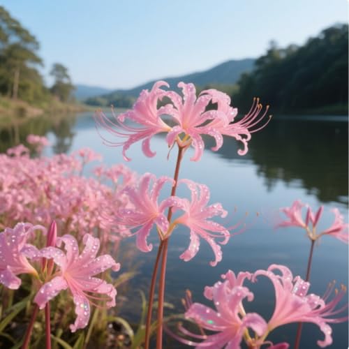 Lycoris Rhizome/Spinnenlilie/Perfekte Wahl für die Heimdekoration/Gartenarbeit-6 Rhizome-C von ATRHBF