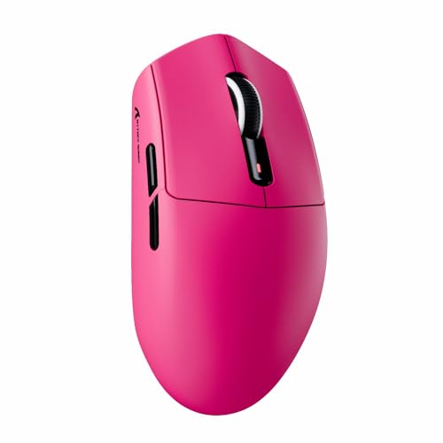ATTACK SHARK G3 Kabellose Gaming-Maus, 25000 DPI, PAW3311-Sensor, 59g Superlight G305 Gamer-Mäuse, 80 Millionen Klicks, 500-mAh-Akku, Bluetooth/2.4G/Kabelgebundene, Für Win 11/PC/Mac, Beerenrot ATTACK SHARK G3 Kabellose Gaming-Maus, 25000 DPI, PAW3311-Sensor, 59g Superlight G305 Gamer-Mäuse, 80 Millionen Klicks, 500-mAh-Akku, Bluetooth/2.4G/Kabelgebundene, Für Win 11/PC/Mac, Beerenrot von ATTACK SHARK