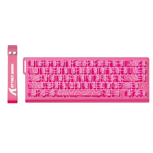 ATTACK SHARK X68 HE 8000Hz Rapid Trigger-Tastatur, 0,01mm RT-Genauigkeit, Kabelgebundene RGB 60% Gaming-Tastatur mit Magnetic Switches, Einstellbare Betätigung, Snap Tap, für PC/Mac, Rosa Konturen ATTACK SHARK X68 HE 8000Hz Rapid Trigger-Tastatur, 0,01mm RT-Genauigkeit, Kabelgebundene RGB 60% Gaming-Tastatur mit Magnetic Switches, Einstellbare Betätigung, Snap Tap, für PC/Mac, Rosa Konturen von ATTACK SHARK