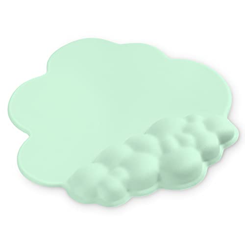 ATTACK SHARK Cloud Mauspad mit Handgelenkauflage,Ergonomische Mausmatte,rutschfeste Basis-Mauspad für Komfortable und Präzise Steuerung, Gaming-Pad für Tippen/Gaming-Schreibtischzubehör-Hellgrün ATTACK SHARK Cloud Mauspad mit Handgelenkauflage,Ergonomische Mausmatte,rutschfeste Basis-Mauspad für Komfortable und Präzise Steuerung, Gaming-Pad für Tippen/Gaming-Schreibtischzubehör-Hellgrün von ATTACK SHARK