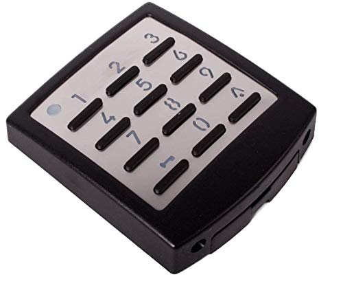 Funkcodeschloss Metall DigiCode 433 MHz Tormatic Novoferm schwarz von ATTAS