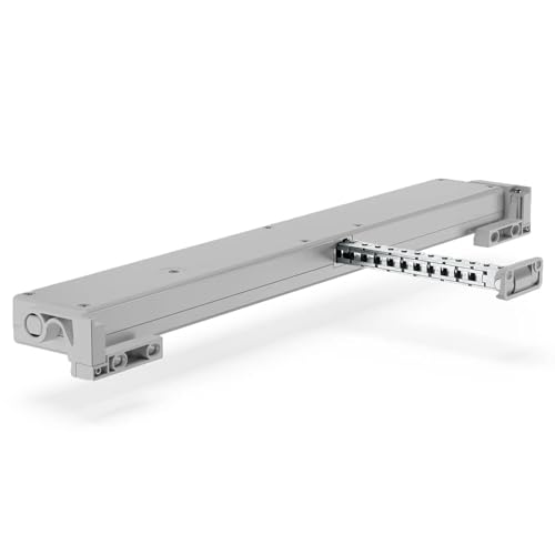 Elektrischer Fensterantrieb LIWIN L35 Slim-24V | comunello Mowin | Fensterantrieb mit Kettenantrieb | einstellbarer Hub | 350N Schub-/Zugkraft | Kipp-/ Klappfenster (Grau) von ATTAS