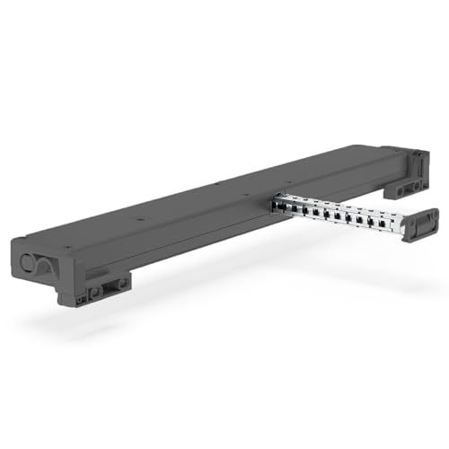 Elektrischer Fensteröffner LIWIN L35 Slim-230V | 400 mm einstellbarer Hub | 350N Zugkraft | Kipp- Klappfenster | Fensterschließer automatisch | Fensterantrieb linearantrieb Kettenantrieb (Schwarz) von ATTAS