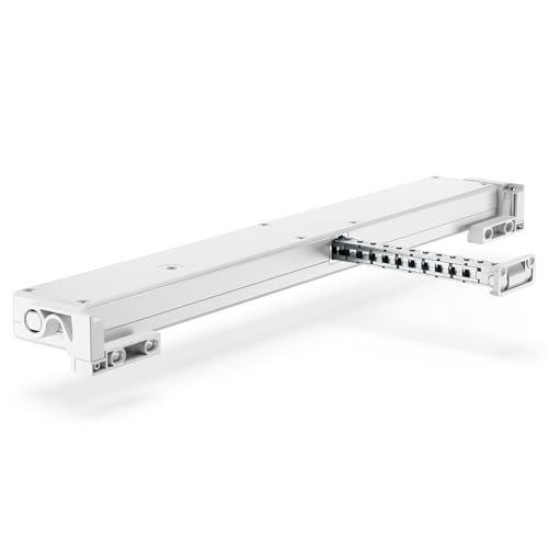 Elektrischer Fensteröffner LIWIN L35 Slim-230V | 400 mm einstellbarer Hub | 350N Zugkraft | Kipp- Klappfenster | Fensterschließer automatisch | Fensterantrieb linearantrieb Kettenantrieb (Weiß) von ATTAS