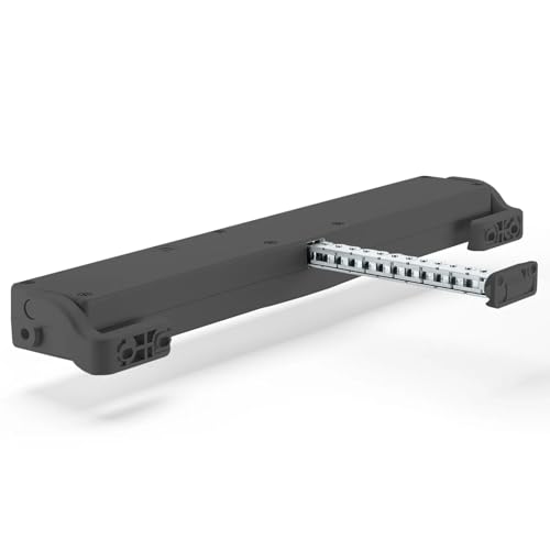 Elektrischer Fensteröffner | STAR 30 230V comunello Mowin | Fensterantrieb mit Kettenantrieb | einstellbarer Hub | 300N Schub-/Zugkraft | Kipp-/ Klapp-/ Dachfenster (Schwarz) von ATTAS