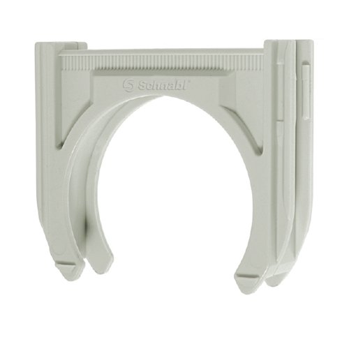 Schnabl EuroClip EC16 Rohrschellen für Isolierrohre Rohrclips Rohrhalter Klemmschelle (Packung mit 100 Stück) von ATTAS