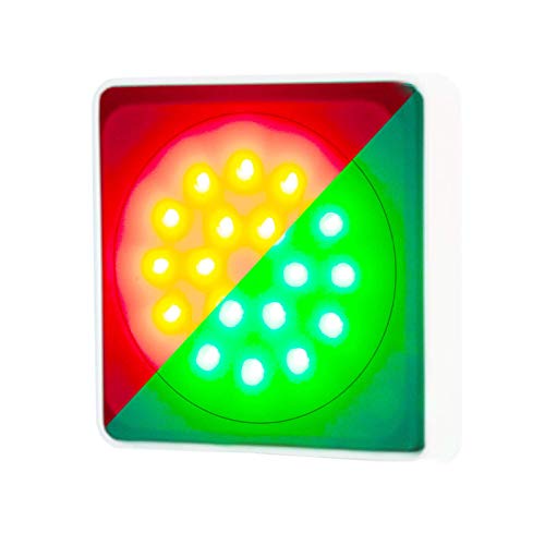Signalleuchte LED rot|grün 230V Ampel Anzeige Schaltzustand, Warnlicht LED von ATTAS