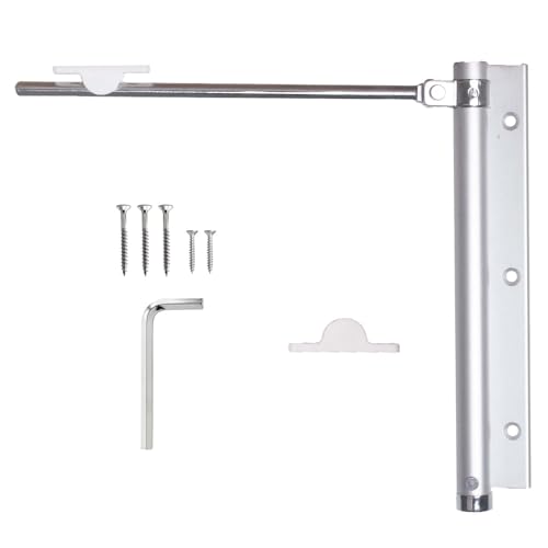Stangentürschließer aus Aluminium für Torflügel bis ca. 40kg inkl. Montagematerial | Wohnungtür, Eingangstür Stangentürschließer aus Aluminium für Torflügel bis ca. 40kg inkl. Montagematerial | Wohnungtür, Eingangstür von ATTAS