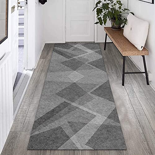 Läufer Teppich Flur rutschfest Durchgang schmaler Läufer Teppich für Flurgrau Sehr lange Teppichläufer für Korridoreingangsteppich Runner 1m 1,5 m 2 m 2,5 m 3 m 3,5 m 4 m 4,5 m 5 m 5,5 m 6m ( Size : 8 von ATTREX