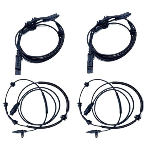 Drehzahlsensor 1SET 4545.G7 4545.A9 4545.C0 Passend für Peugeot 407 6E 2004-2010 Passend für Citroen C6 TD 2005-2016 ABS Raddrehzahlsensor Sensor von ATUMY