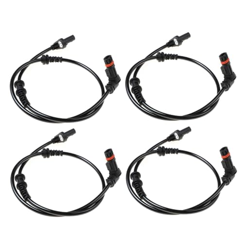 Drehzahlsensor ABS Raddrehzahlsensor Vorne Links Rechts 2049057900 Passend für MERCEDES-BENZ C-KLASSE C180 C200 C250 C280 C350 W204 S204 Sensor(4 pcs) von ATUMY