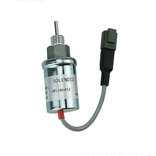 Magnet Drosselklappen-Stopp-Steuermagnet 12 V U85206451 U85206450 U85206520 Passend für Perkins 400-Serie-Motor 404C-22 Kraftstoffstoppmagnet Magnet Drosselklappen-Stopp-Steuermagnet 12 V U85206451 U85206450 U85206520 Passend für Perkins 400-Serie-Motor 404C-22 Kraftstoffstoppmagnet von ATUMY