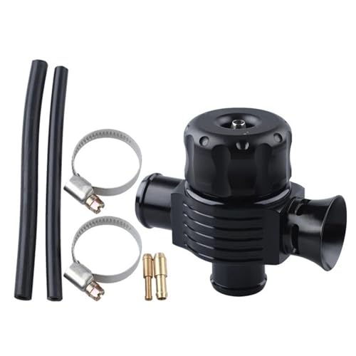 Universal-Turbo-Umsteller-Dump-Blow-Off-Ventil mit zwei Anschlüssen und Hupe, passend für VW MK4 Golf Polo GTI 1.8T Saab Turbo, Schwarz Universal-Turbo-Umsteller-Dump-Blow-Off-Ventil mit zwei Anschlüssen und Hupe, passend für VW MK4 Golf Polo GTI 1.8T Saab Turbo, Schwarz von ATUMY