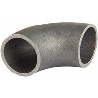 Atusa - Schweissbogen 1 1/4 Zoll 42,4mm 90° kurz DN32 Rohrbogen schwarz von ATUSA