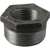 Temperguss Reduzierstück Nr. 241 schwarz 11/2x1 von ATUSA