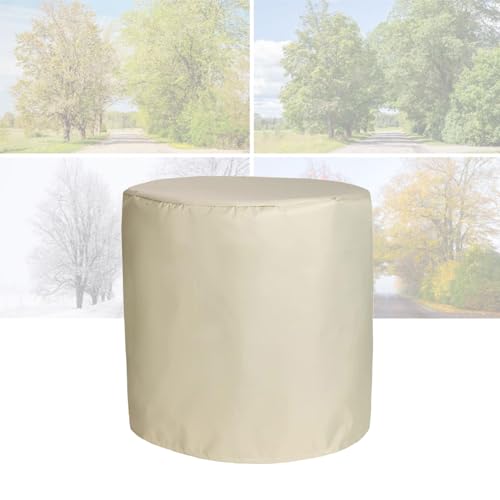ATYUJKB Abdeckungen für Gartenmöbel Wasserdicht 140x100cm, 420D Abdeckung für Gartenmöbel Schwerlast Rund, wasserdichte Schutzhülle Abdeckplane, Gewebe Wasserdicht Abdeckhaube von ATYUJKB