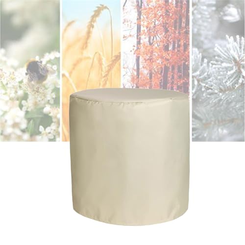 ATYUJKB Rund Gartenmöbel Abdeckung Wasserdicht 80x80cm, 420D Abdeckplane Gartenmöbel Schutzhülle, Gewebe Wasserdicht Abdeckhaube, Abdeckung für Gartenmöbel Schwerlast ATYUJKB Rund Gartenmöbel Abdeckung Wasserdicht 80x80cm, 420D Abdeckplane Gartenmöbel Schutzhülle, Gewebe Wasserdicht Abdeckhaube, Abdeckung für Gartenmöbel Schwerlast von ATYUJKB