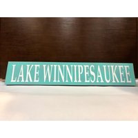 Seeschild. Personalisierte See Zeichen. Sommer Wohnkultur. Haus Dekor von ATouchOfBlissDesigns