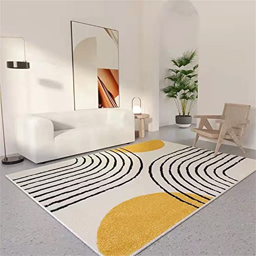 AU-SHTANG Flur Teppich Gelber Teppich, Weiche Krabbelunterlage, Waschbarer Bequemer Teppich Teppich Wohnzimmer,gelb,100 X 160 cm AU-SHTANG Flur Teppich Gelber Teppich, Weiche Krabbelunterlage, Waschbarer Bequemer Teppich Teppich Wohnzimmer,gelb,100 X 160 cm von AU-SHTANG