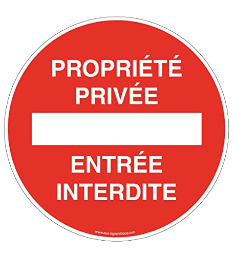 AUA SIGNALETIQUE 201429-R-BS-p-270 Mit Signal Schild, mehrfarbig von AUA SIGNALETIQUE