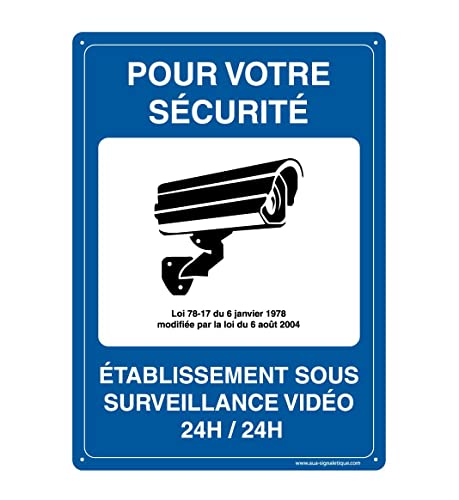 AUA SIGNALETIQUE 202076-AI-p-350x490 Mit Signal Vorgebohrtes Schild, mehrfarbig, 350x490 mm von AUA SIGNALETIQUE