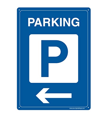 AUA SIGNALETIQUE 202099-AI-p-150x210 Mit Signal Schild, blau, 150x210 mm von AUA SIGNALETIQUE