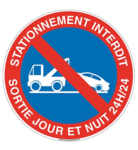 AUA SIGNALETIQUE 4654-R-BS-a-180 Mit Signal Schild, blau/rot AUA SIGNALETIQUE 4654-R-BS-a-180 Mit Signal Schild, blau/rot von AUA SIGNALETIQUE