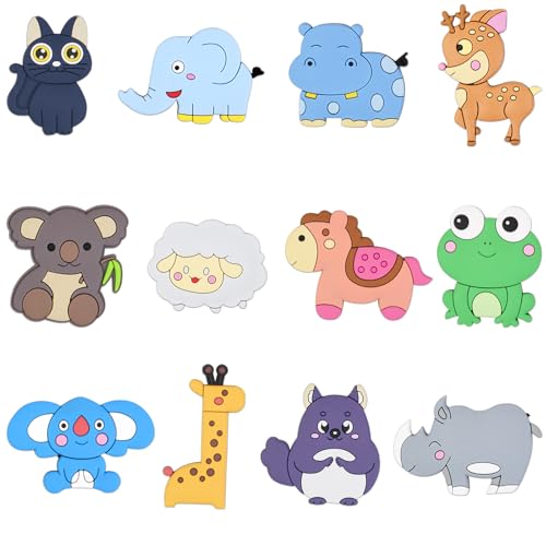 AUAUY 12 Stück Magnete Kinder, Niedliche Bauernhoftiere, Adorable Kinder Magnete Tiere, Kühlschrankmagnet für Kleinkinder, Magnet Spielzeug für Kühlschrank AUAUY 12 Stück Magnete Kinder, Niedliche Bauernhoftiere, Adorable Kinder Magnete Tiere, Kühlschrankmagnet für Kleinkinder, Magnet Spielzeug für Kühlschrank von AUAUY