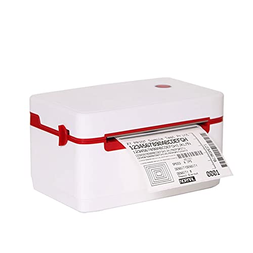AUBEST Etikettendrucker, Etikettendrucker 4x6 Thermischer Etikett Barcode-Drucker kommerziellen direkten thermischen Etikettenmacher for Computer und Handy(USB) von AUBEST