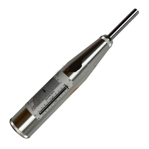 Beton-Rückprallprüfgerät, ZC3-A Silberner Rückprallhammer for Mörtelsklerometer Zc3 Betonprüfhammer Splitterhärteprüfer von AUBEST