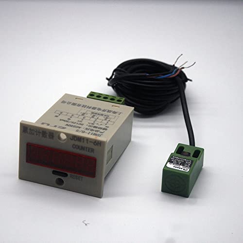 Druckregler, 5 6-stellige Anzeige Elektronischer Zähler AC220 / AC36V / DC 24V / DC 12V(Counter,AC36V) von AUBEST