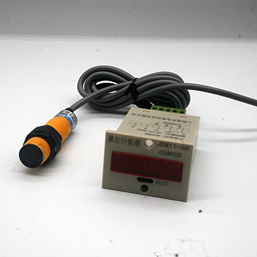 Druckregler, 5 6-stellige Anzeige Elektronischer Zähler AC220 / AC36V / DC 24V / DC 12V(Distance 10cm,AC110) von AUBEST