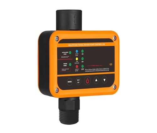 Druckregler, Druckschalter Gs-Typ Wasserpumpen-Druckschalter, 10 A 15 A 25 A automatischer Wasserpumpen-Druckregler(Orange) von AUBEST