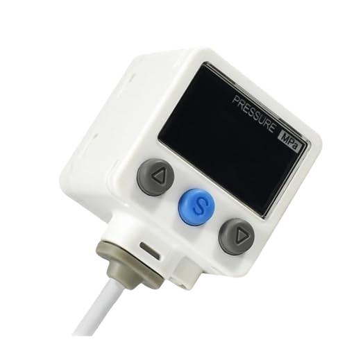 Druckregler, SMC Typ ZSE / ISE30A Digitalanzeige Druck Elektronischer Druckschalter Manometer Luftquellenprozessor ISE30A-01 ZSE30AF-01(ISE40A-01-R) von AUBEST