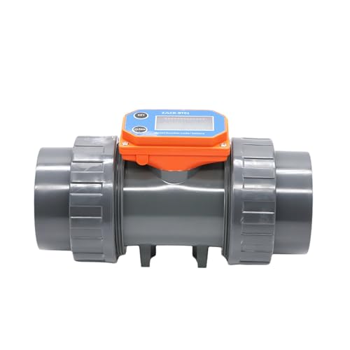 Durchflussmesser, Digitaler Durchflussmesser DN65 DN80 Batteriebetrieben for Bewässerungs-, Abwasser-, Flüssigkeitsmesssensor(DN65) von AUBEST
