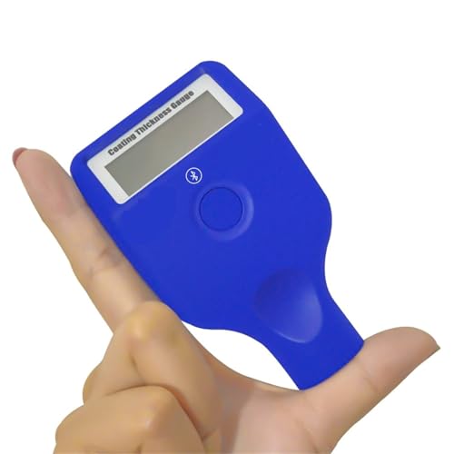 Farbdickenmessgerät, Lackschichtdickenmessgerät, 0–2000 μm, 0,1 μm Fe NFe-Sondenmessgerät for Autolackfilmdickenmessgerät, -20 ℃ LCD-Bildschirm von AUBEST