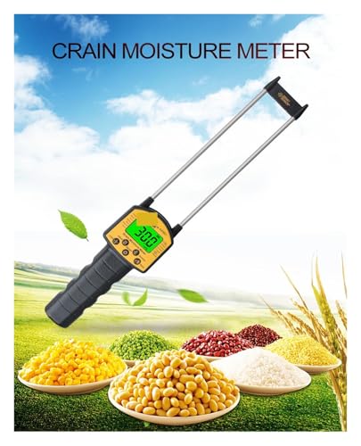 Feuchtigkeitsmesser, Getreidefeuchtigkeitsmessgerät Hygrometer Digitales Feuchtigkeitsmessgerät For Mais, Weizen, Reis, Bohnen, Weizenmehl, Futterraps Feuchtigkeitsmesser, Getreidefeuchtigkeitsmessgerät Hygrometer Digitales Feuchtigkeitsmessgerät For Mais, Weizen, Reis, Bohnen, Weizenmehl, Futterraps von AUBEST