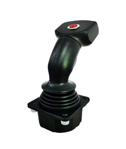 Industrie-Joystick, SMC60A-1 Maschinenbau-Griff Industrie-Joystick, Hauptsteuerhebelgriff Hall-Wippe 2 Achsen 1 Taste(Power supply 12V output CAN2.0) von AUBEST