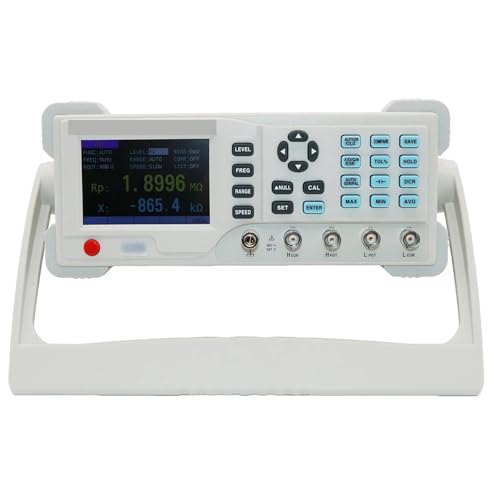 Kapazitätsmessgeräte, ET4401 ET4410 LCR Tisch Digital Brid Tester Desktop LCR Meter Kapazität Widerstand Impedanz Induktivität M Meter(ET4410) von AUBEST