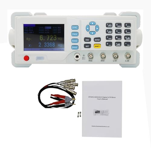 Kapazitätsmessgeräte, Tisch-LCR-Meter, präziser digitaler Labortester for Kapazität, Erdungsisolation, Widerstand, Induktivität ET4501 ET4510(ET4510) von AUBEST